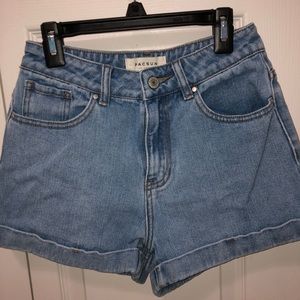 PacSun Denim Mom Shorts